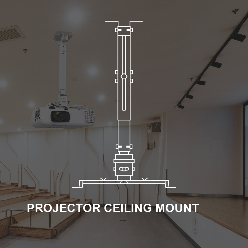 Projector ceiling mount